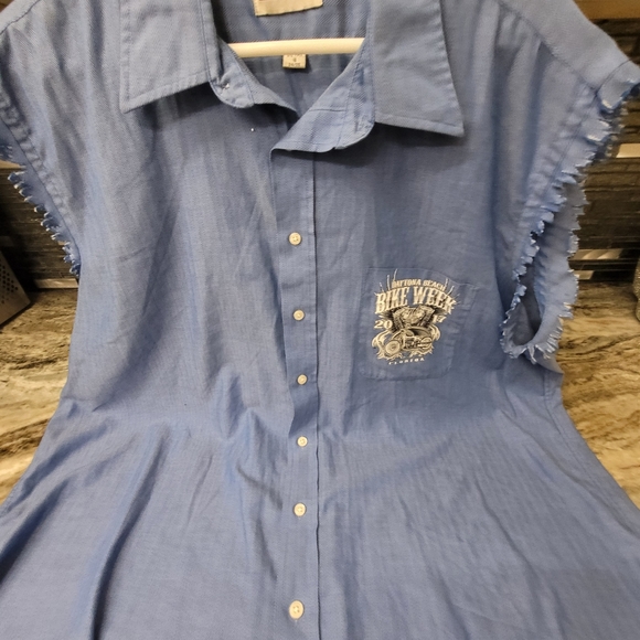 Daytona Beach bike week 2017 men's butt knob with sleeves cut off - Picture 4 of 5